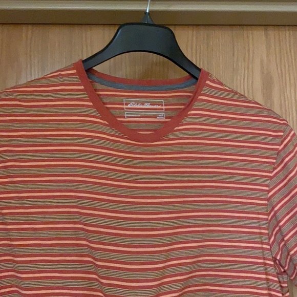 Eddie Bauer soft texture striped T-shirt - Picture 2 of 2